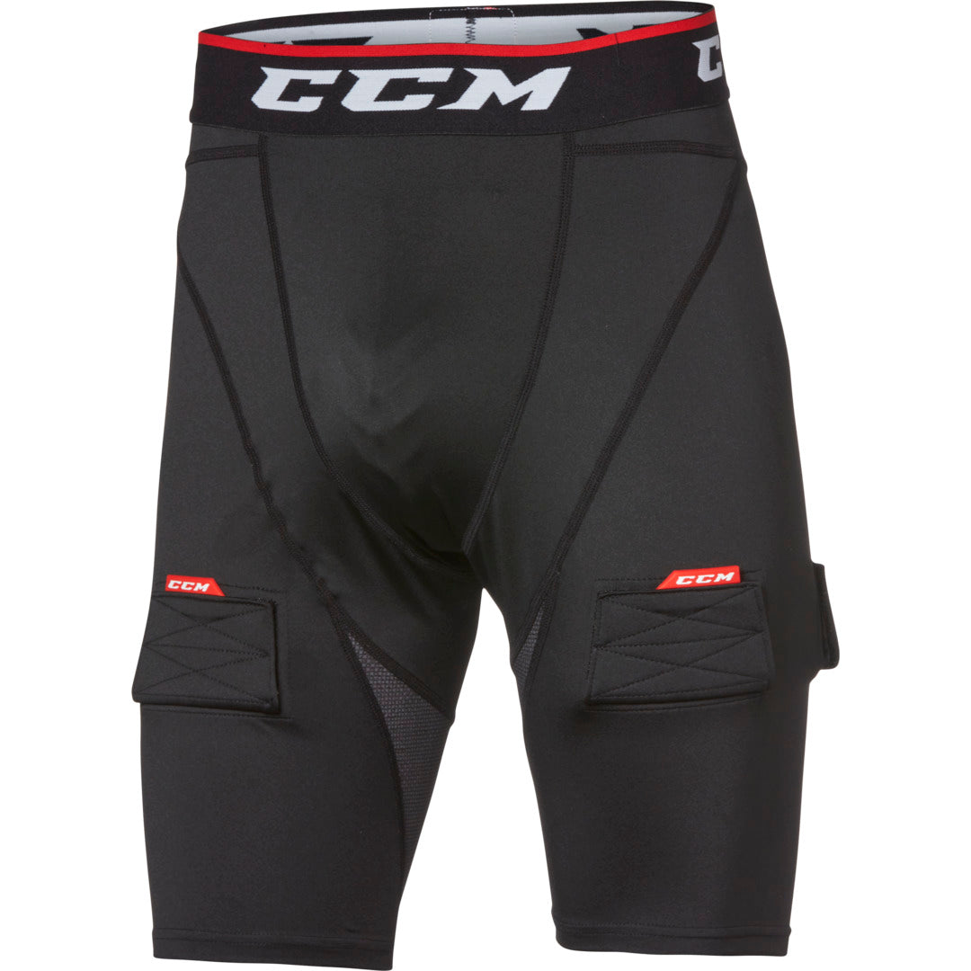 Compression Shorts With Jock Black JR