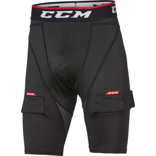 Compression Shorts With Jock Black JR