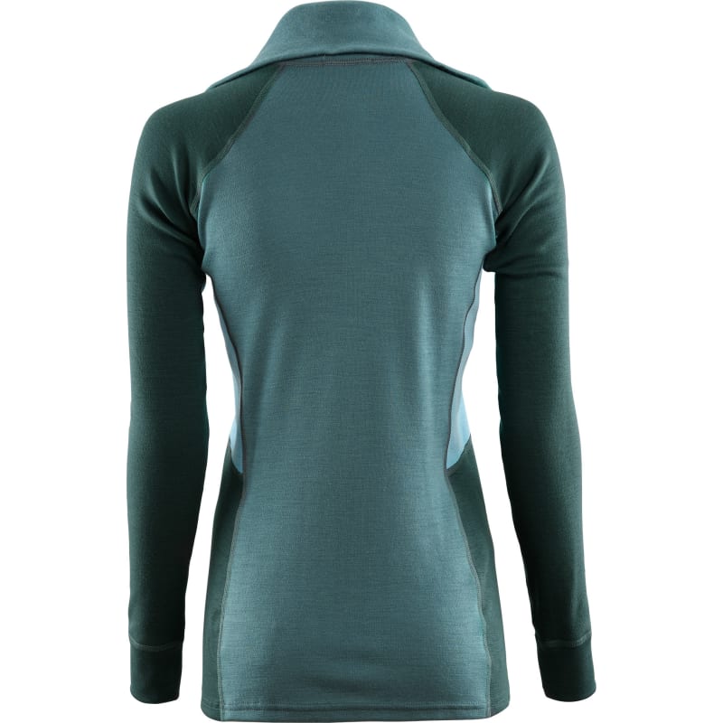 WarmWool Polo w/zip W's (Dam) - underställströja i merinoull