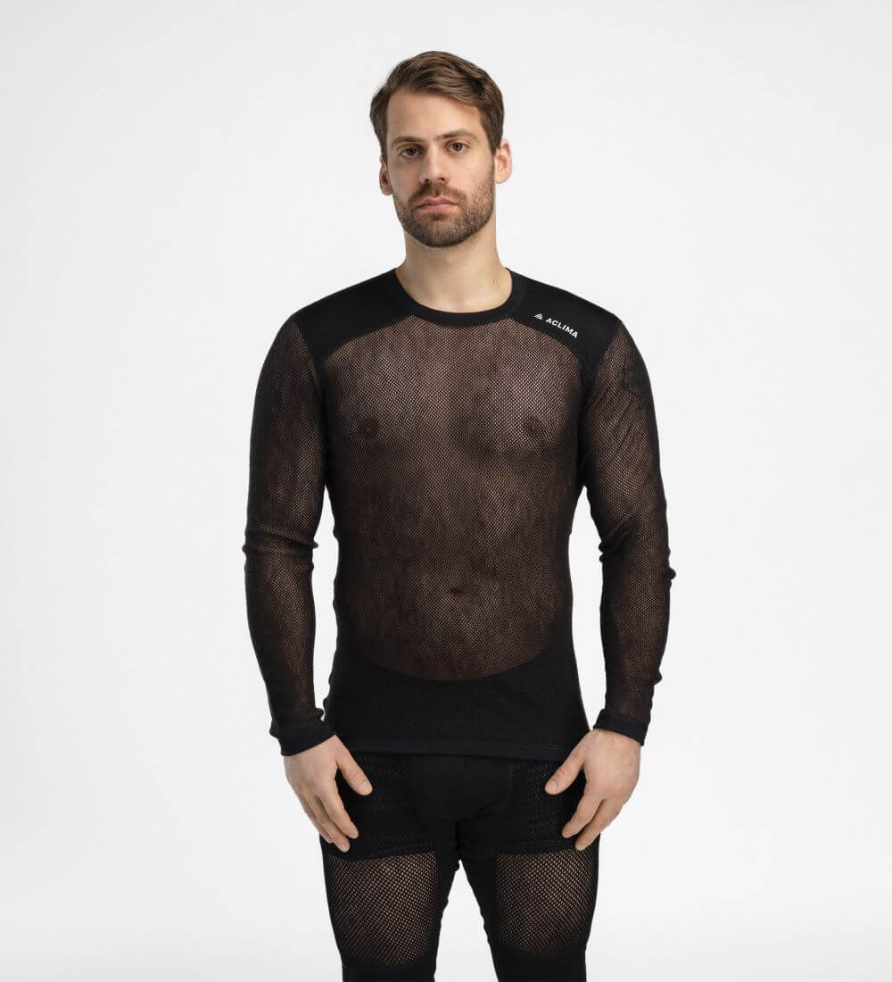 WoolNet Light Crew Neck M's (Herr) - underställströja i merinoull