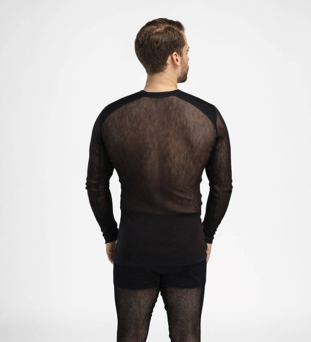 WoolNet Light Crew Neck M's (Herr) - underställströja i merinoull