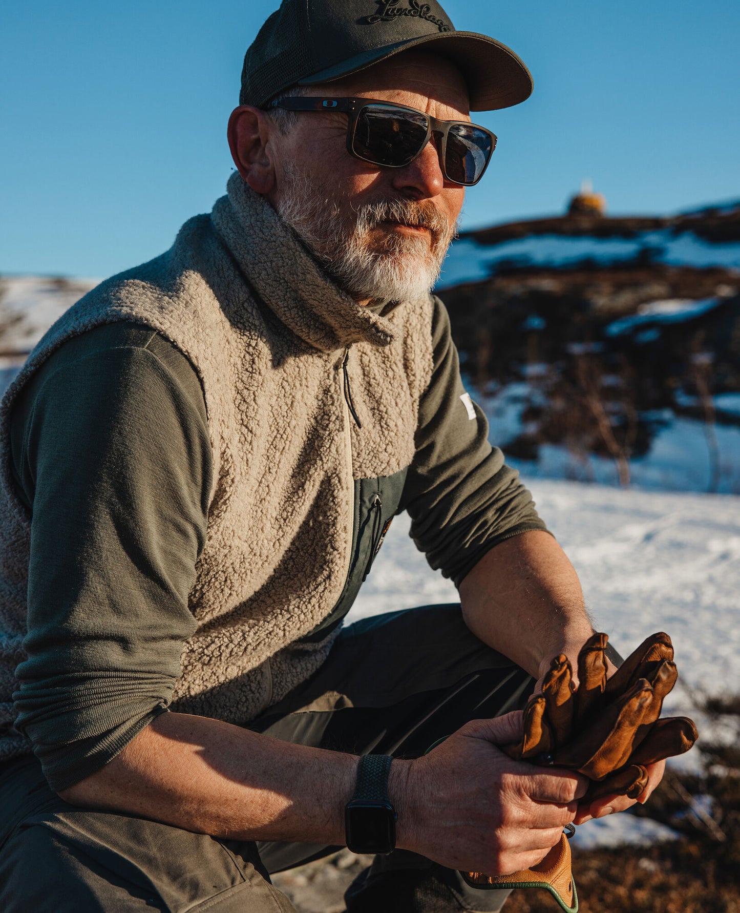 Flok Wool Ms Pile Vest (Herr) - Väst i ull