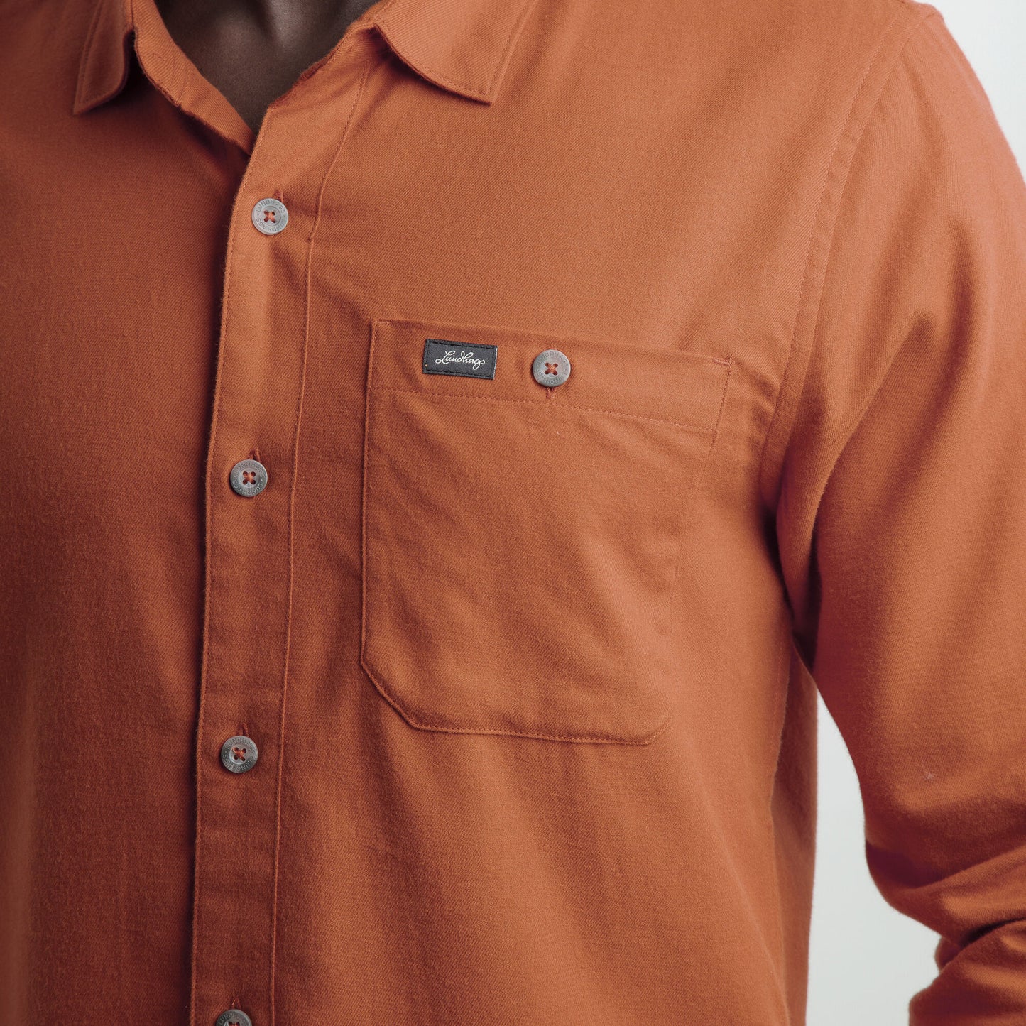 Ekren Solid Ms LS Shirt (Herr) - Skjorta i skönt material