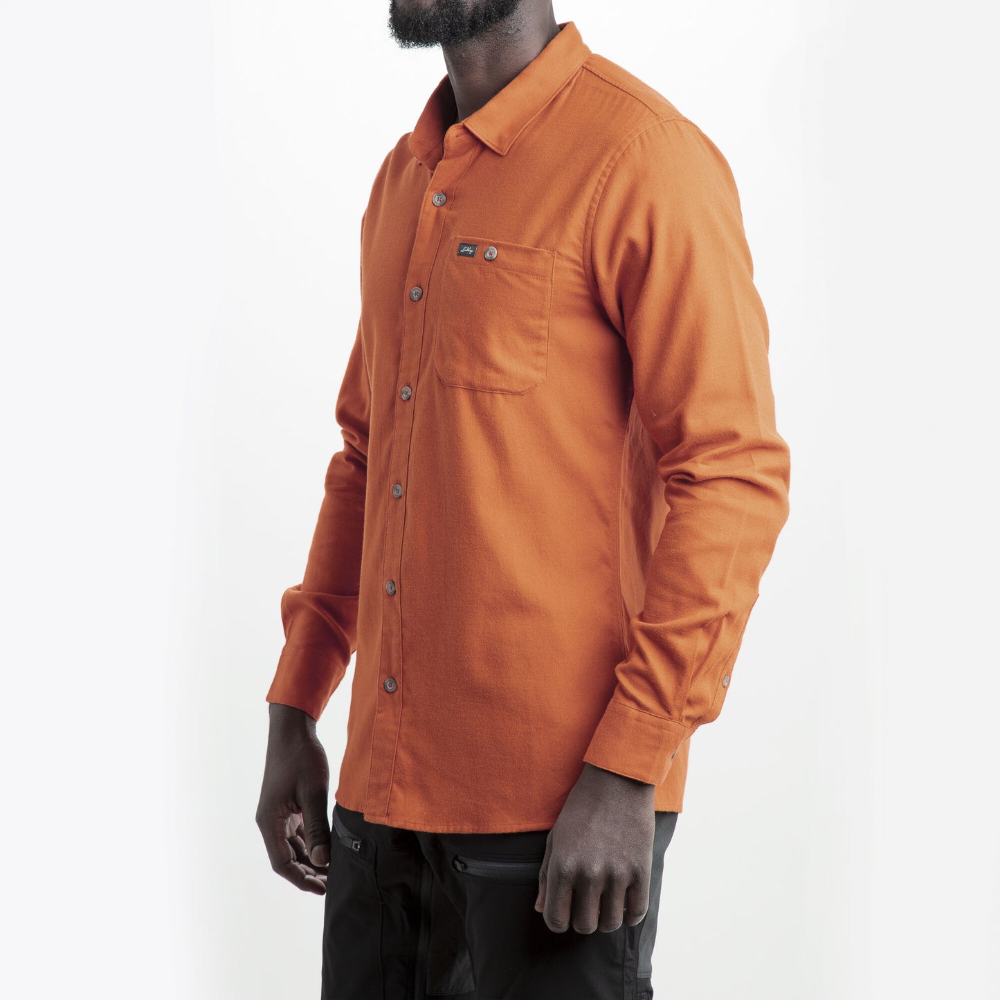Ekren Solid Ms LS Shirt (Herr) - Skjorta i skönt material