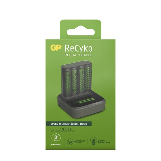 ReCyko Speed Charger USB+Dock