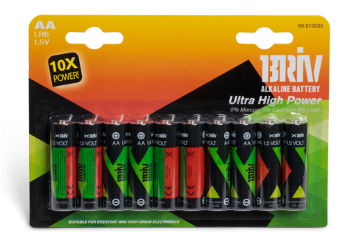 Batteri AA LR6 -10 pack