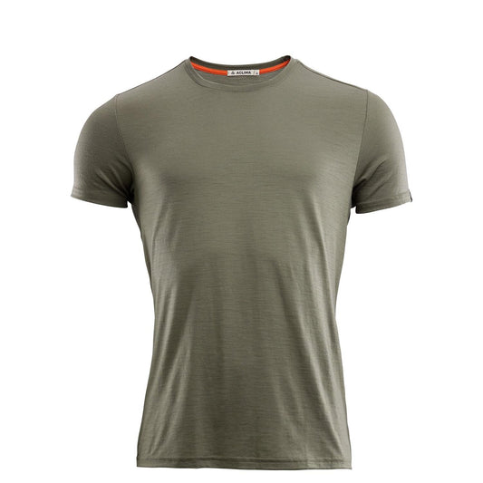 LightWool T-Shirt Round Neck Ms (herr) - kortärmad tröja i merinoull
