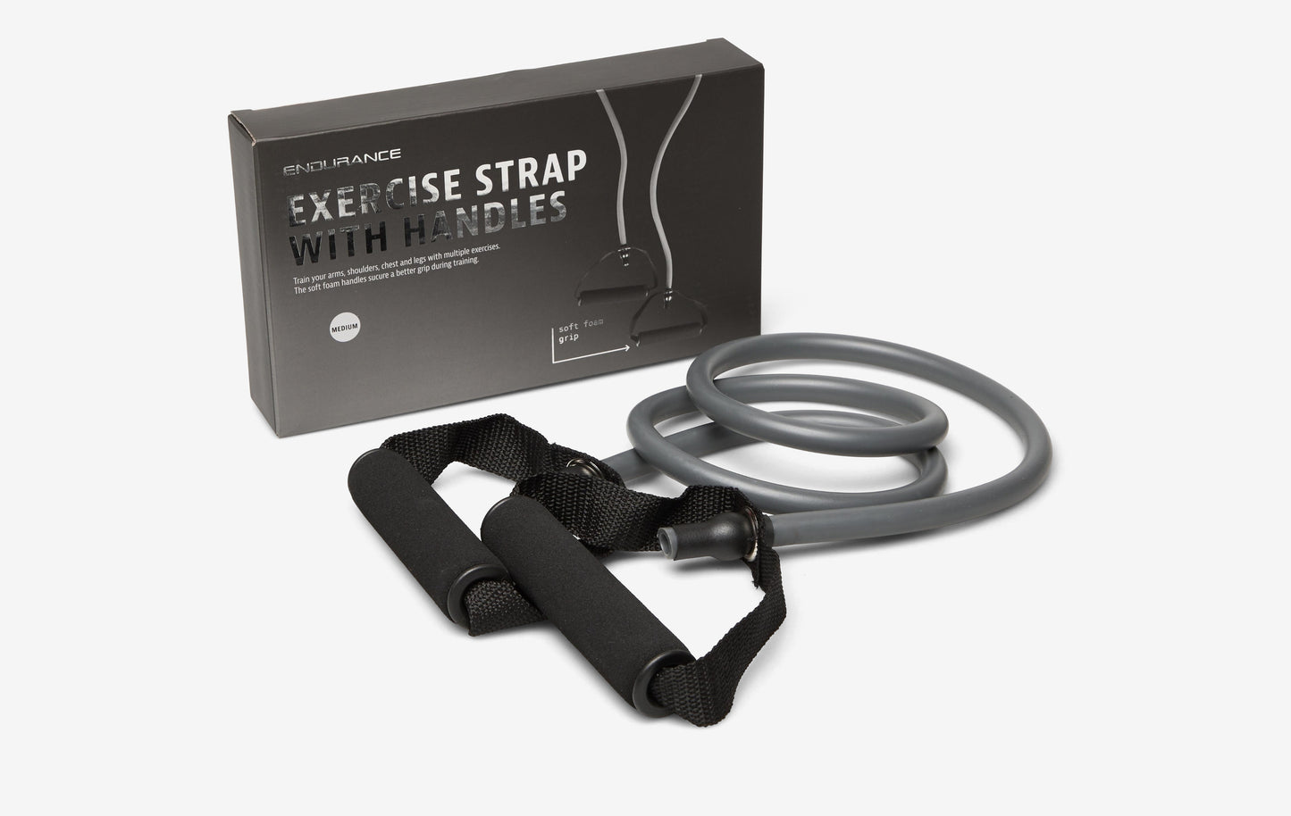 Exercise strap with handles
