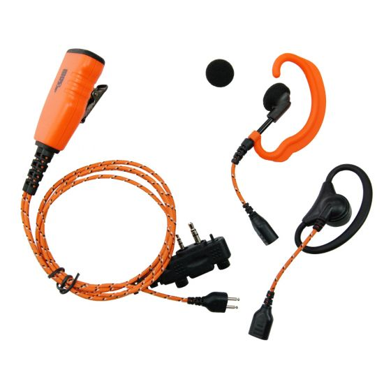 ProHunt Basic 2 Jaktradio-Paket- Svensk Radio+Headset+Lång Antenn
