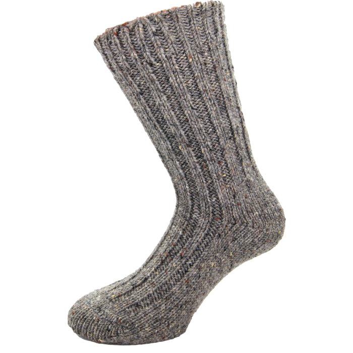 Raggsocka Grå melerad