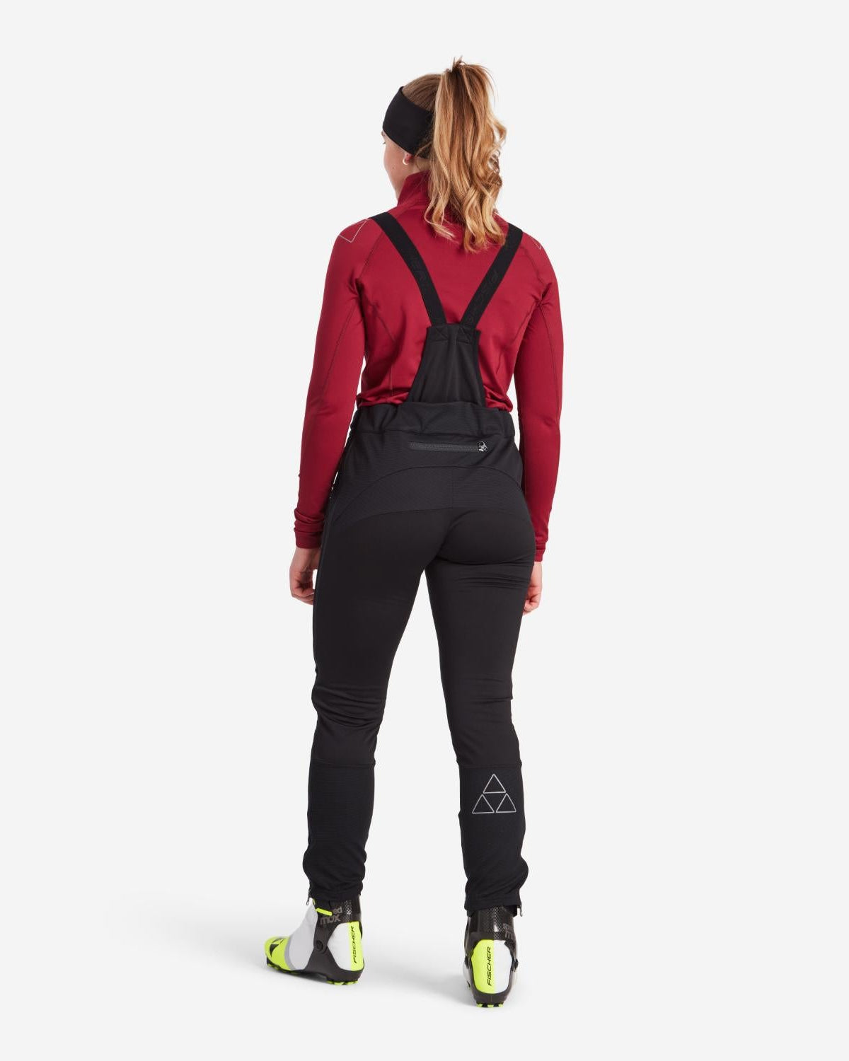 Åsarna 3 BIB Pants Women (Dam) - Vindtät och Flexibel Softshellbyxa med hängslen för längdskidåkning