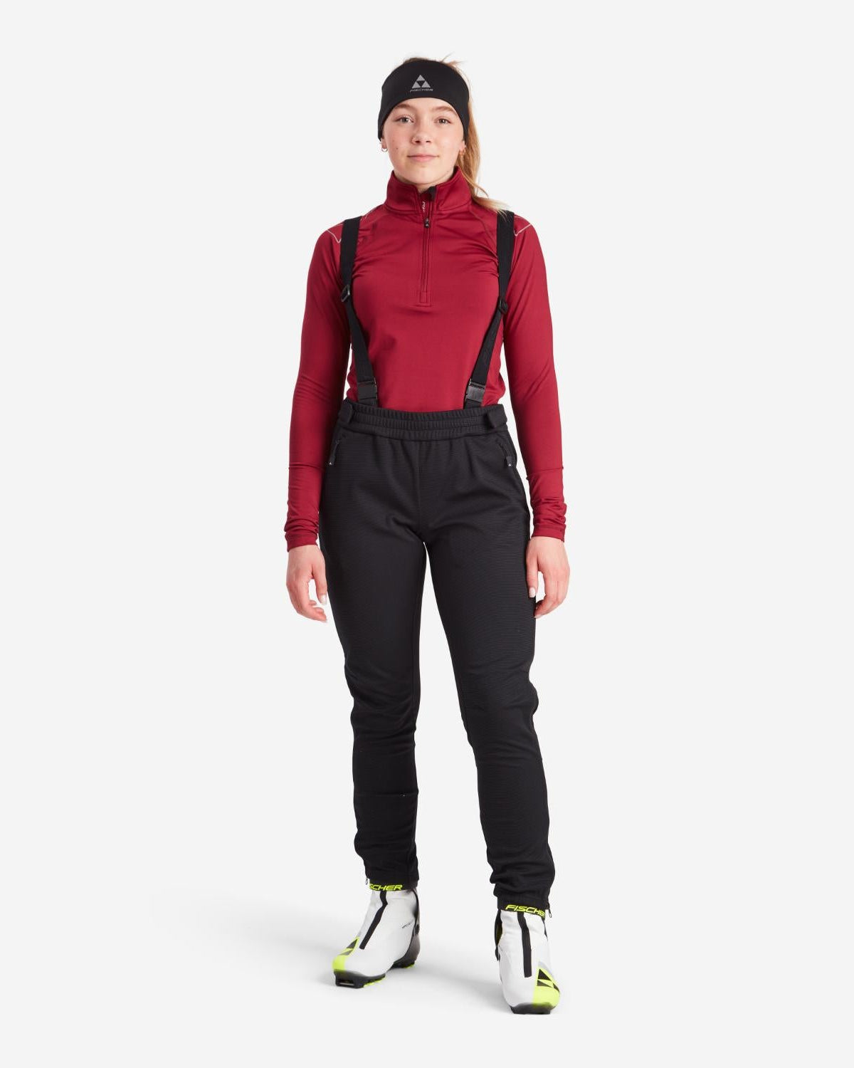 Åsarna 3 BIB Pants Women (Dam) - Vindtät och Flexibel Softshellbyxa med hängslen för längdskidåkning