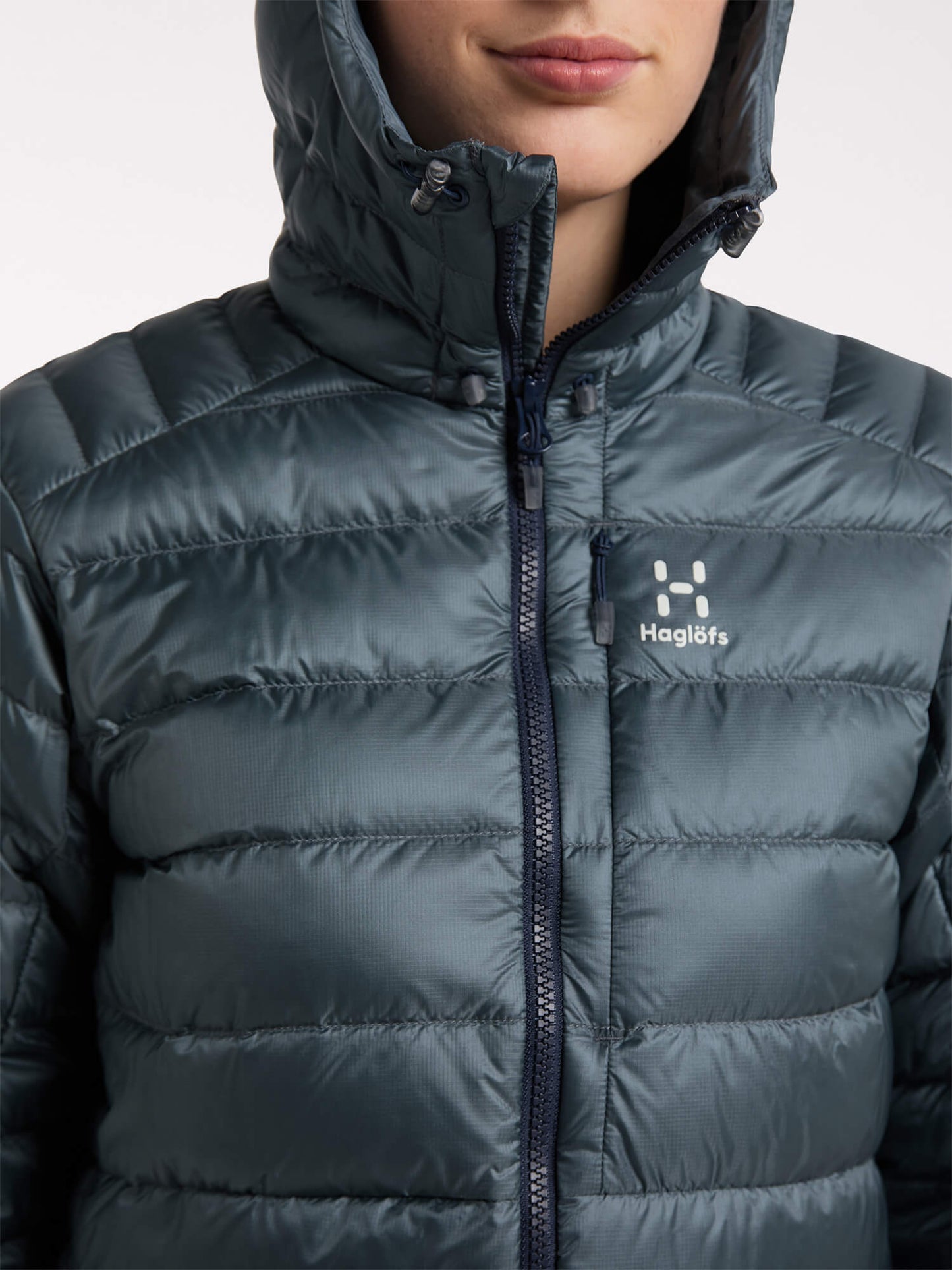 Roc Down Hood Women - dunjacka med huva