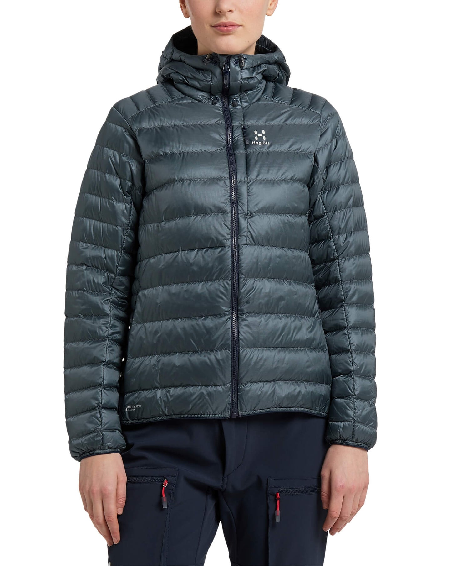 Roc Down Hood Women - dunjacka med huva