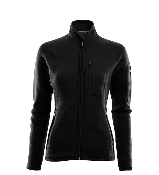 FleeceWool V2 Jacket Dam - tröja i merinoullfleece