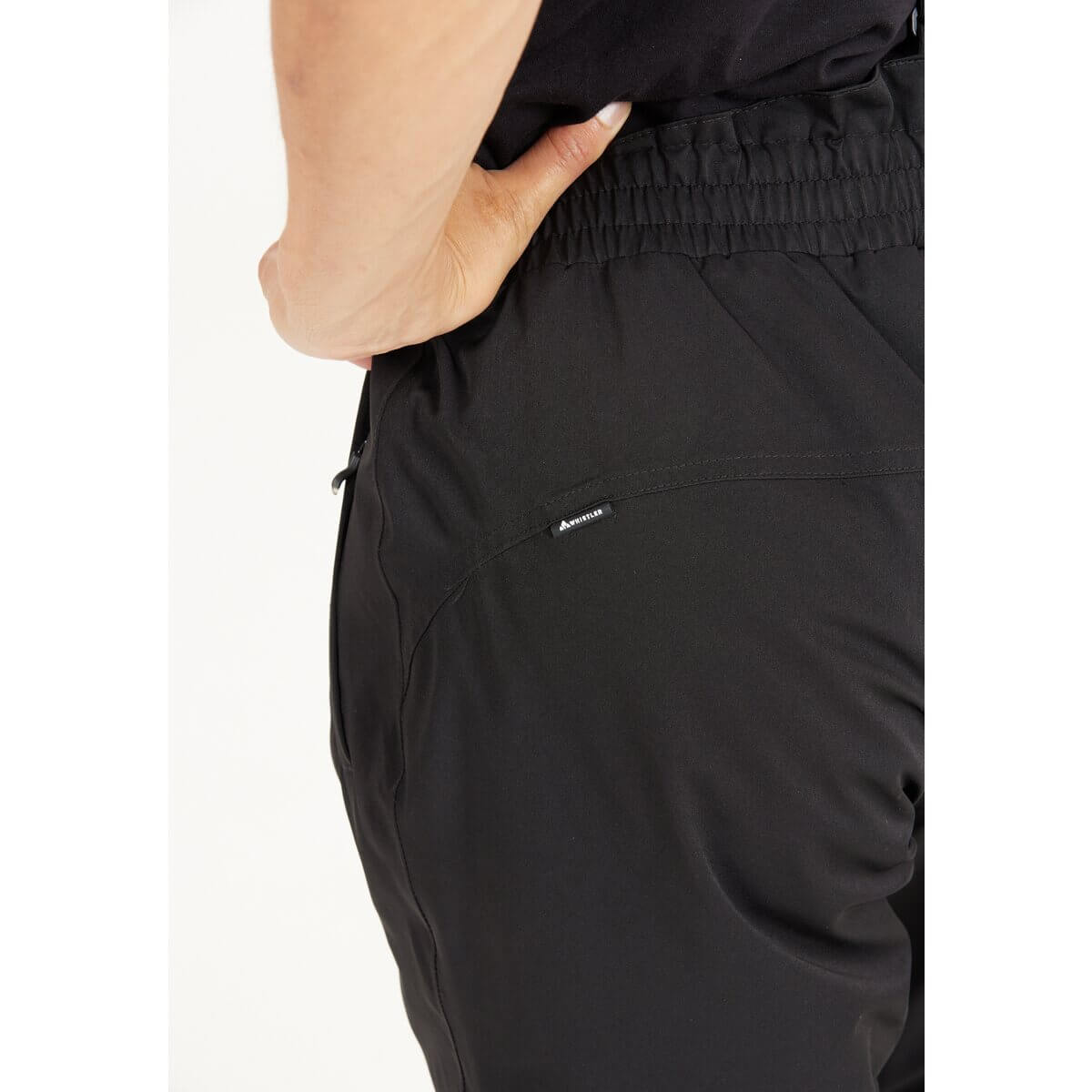 Gippslang M Functional Ski Pants W-PRO Black (Herr)  - fodrade skidbyxor