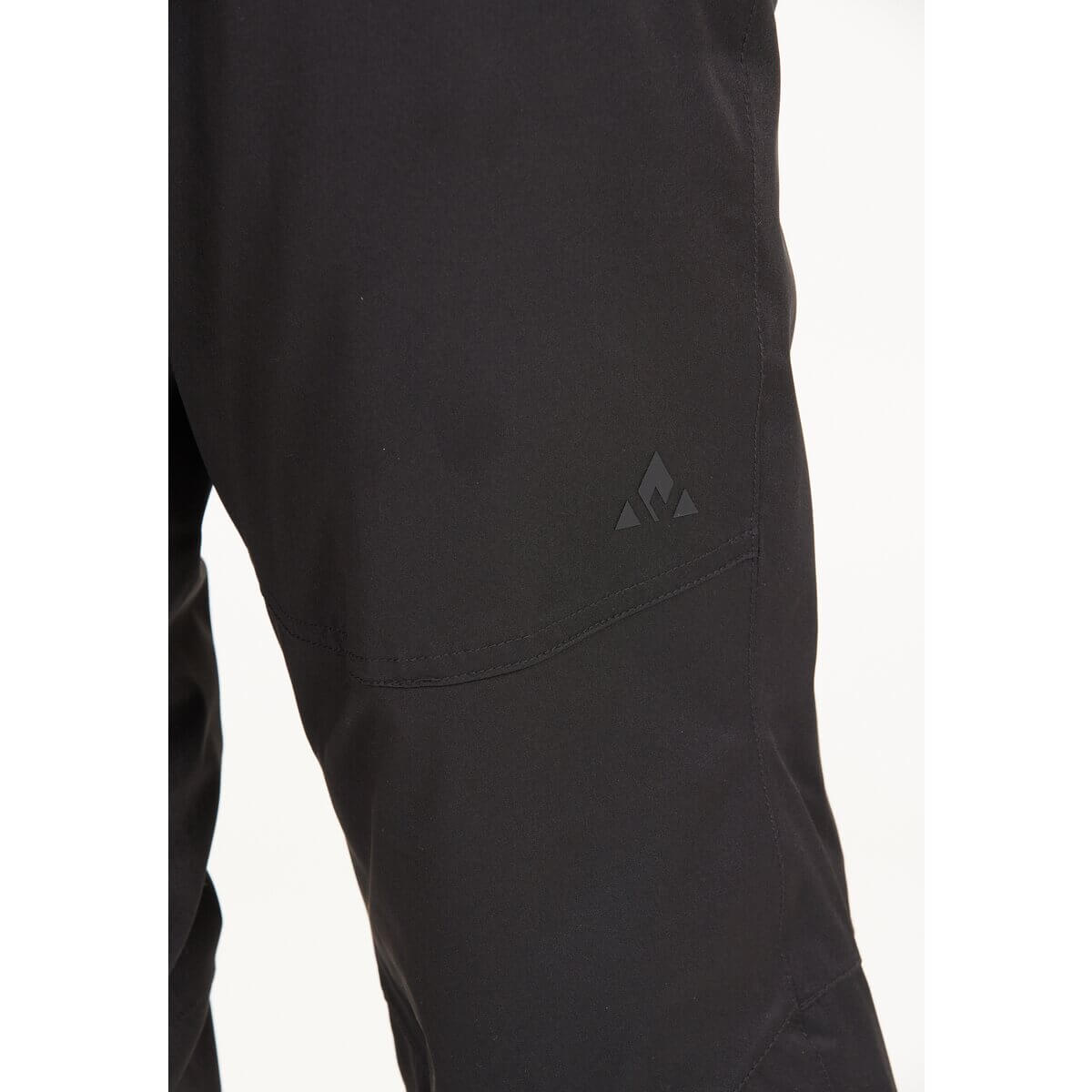Gippslang M Functional Ski Pants W-PRO Black (Herr)  - fodrade skidbyxor