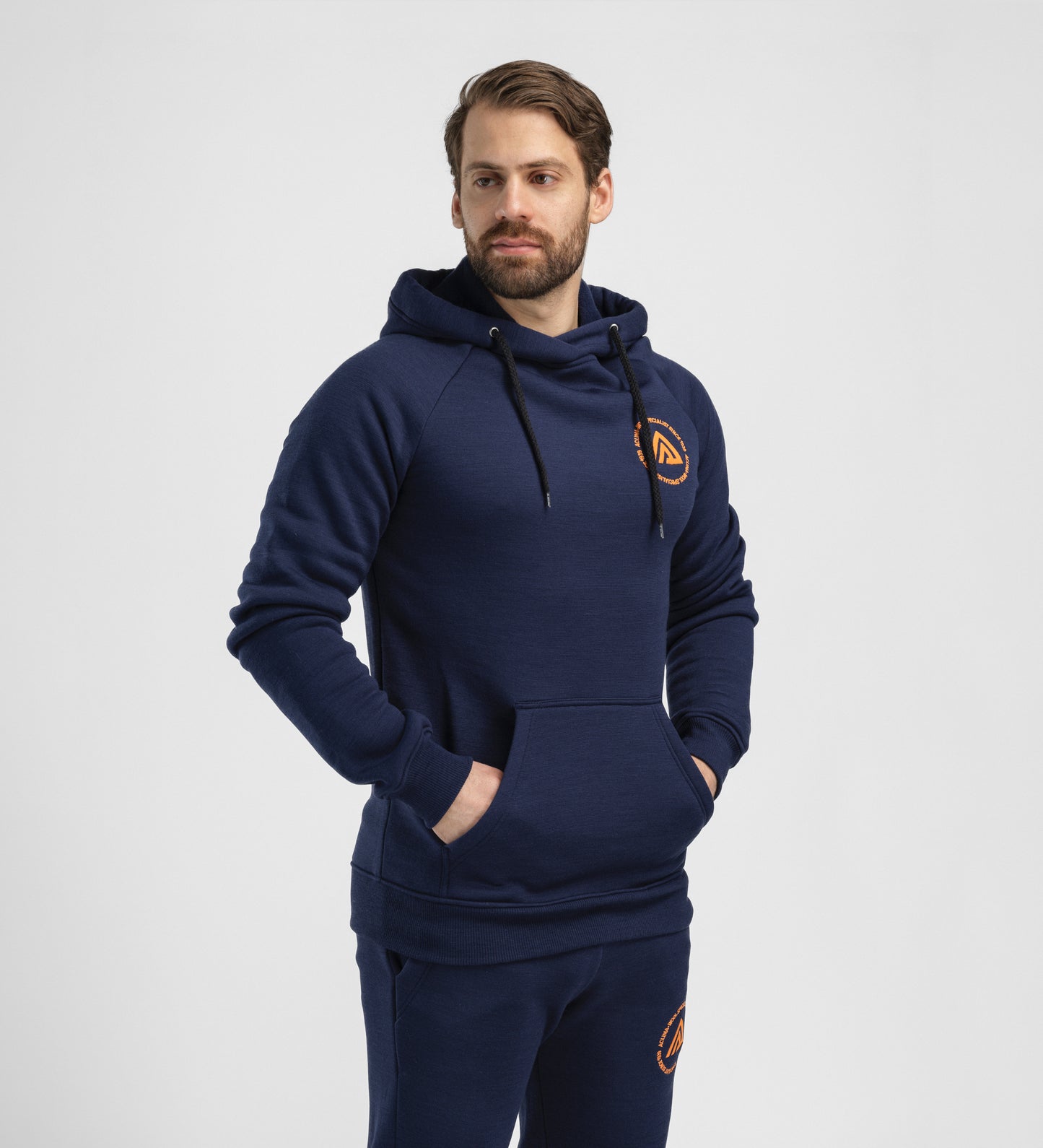FleeceWool V2 Hoodie M's (Herr) - Fleece i merinoull med huva