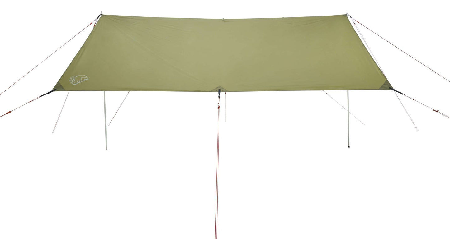 Voss 9 PU Tarp, Dark Olive