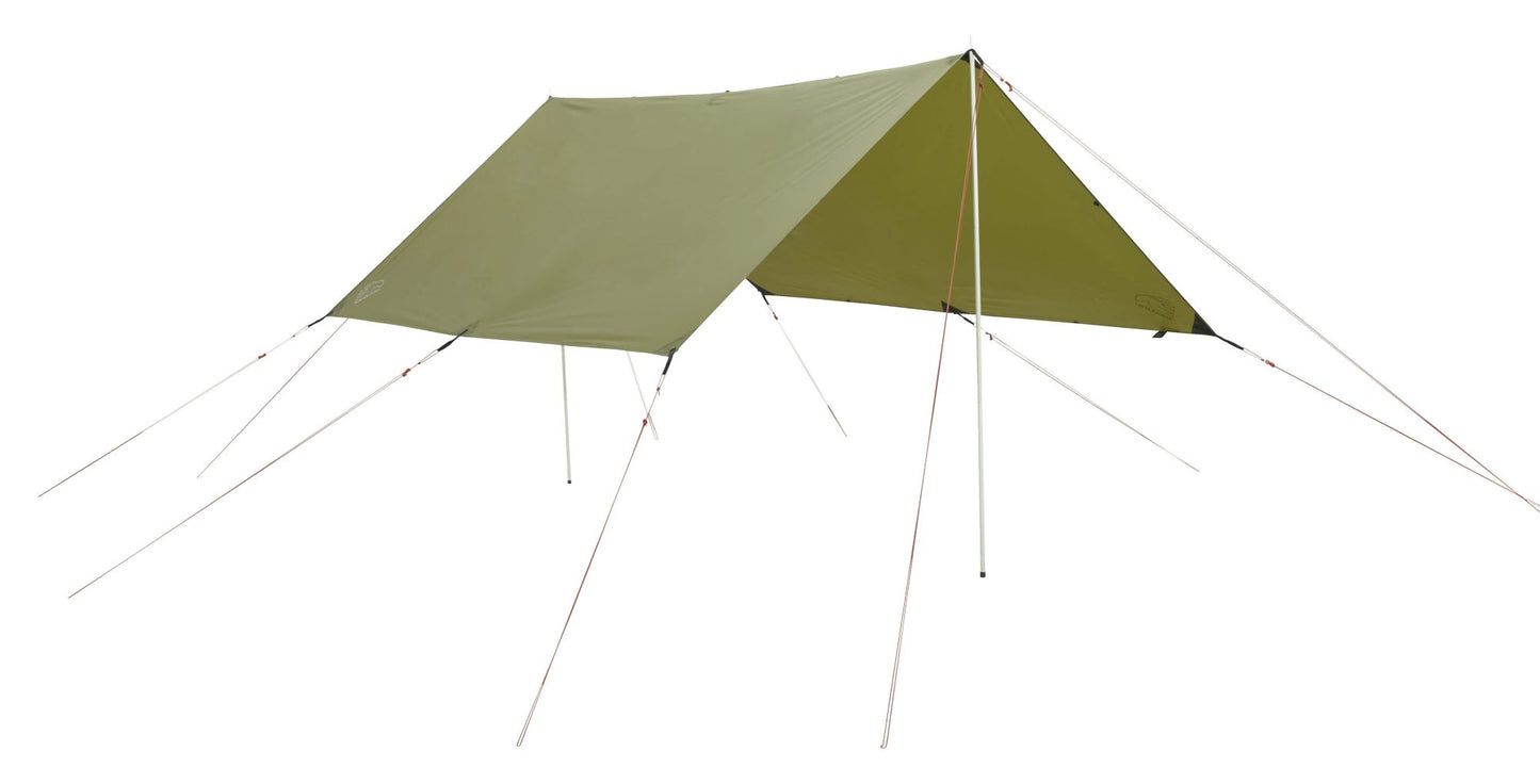 Voss 9 PU Tarp, Dark Olive