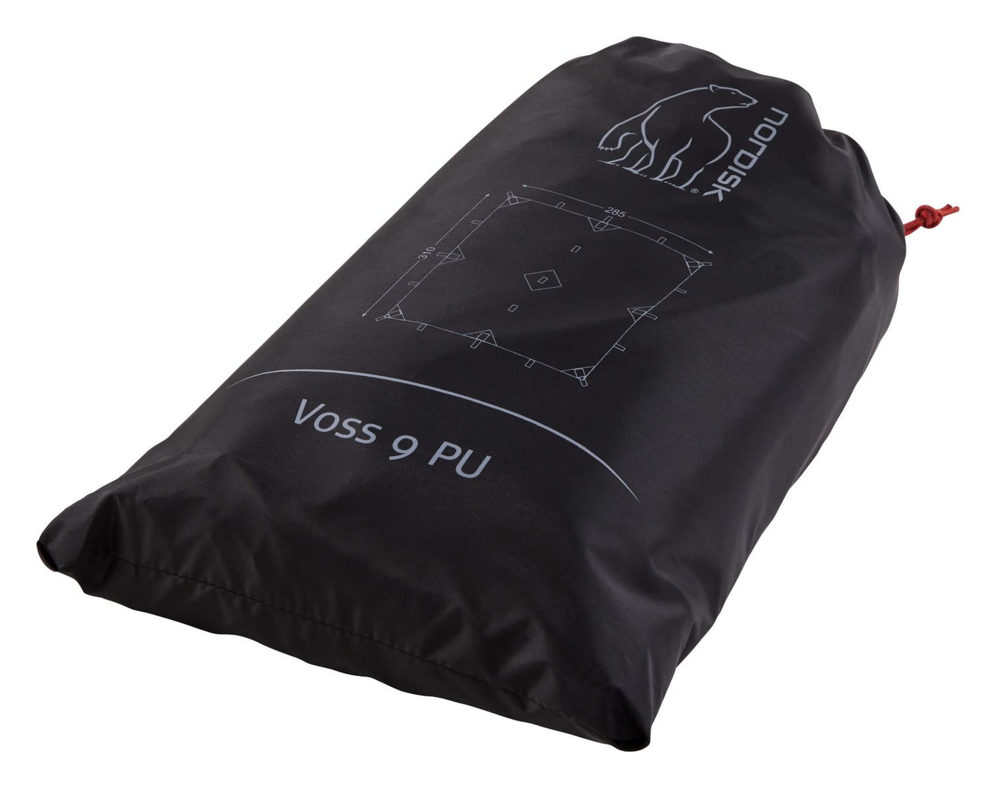 Voss 9 PU Tarp, Dark Olive