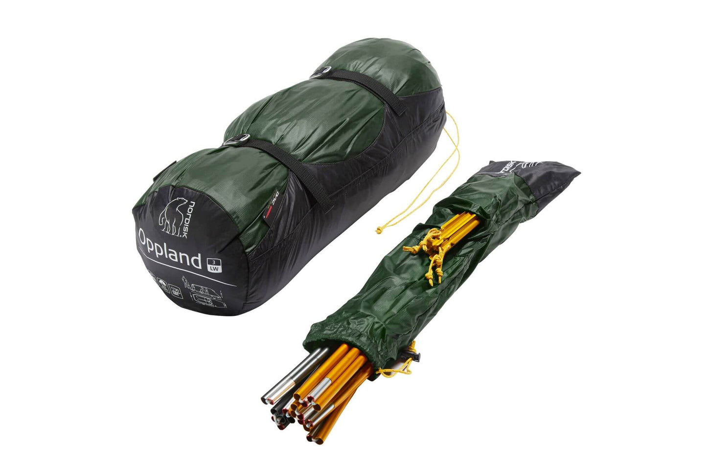 Oppland 3 LW Tent, Forest Green