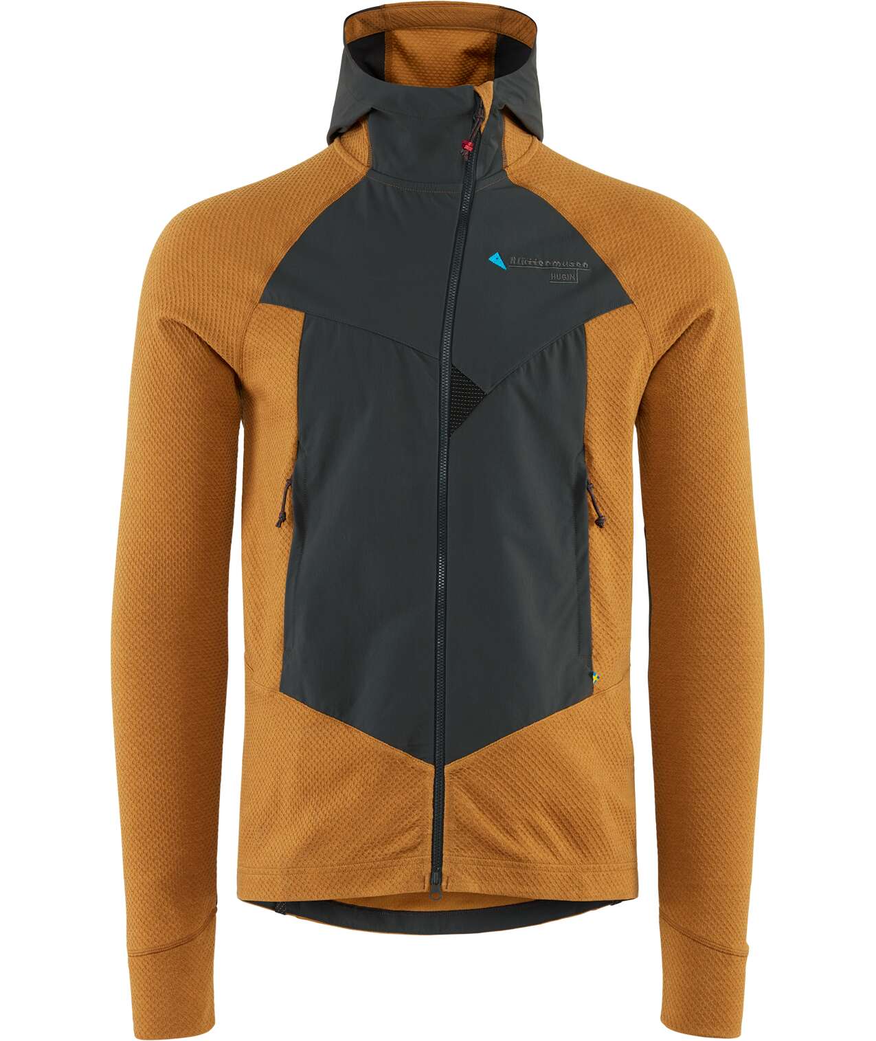 Hugin Zip Hoodie M's - Fleecetröja med extra vindskydd