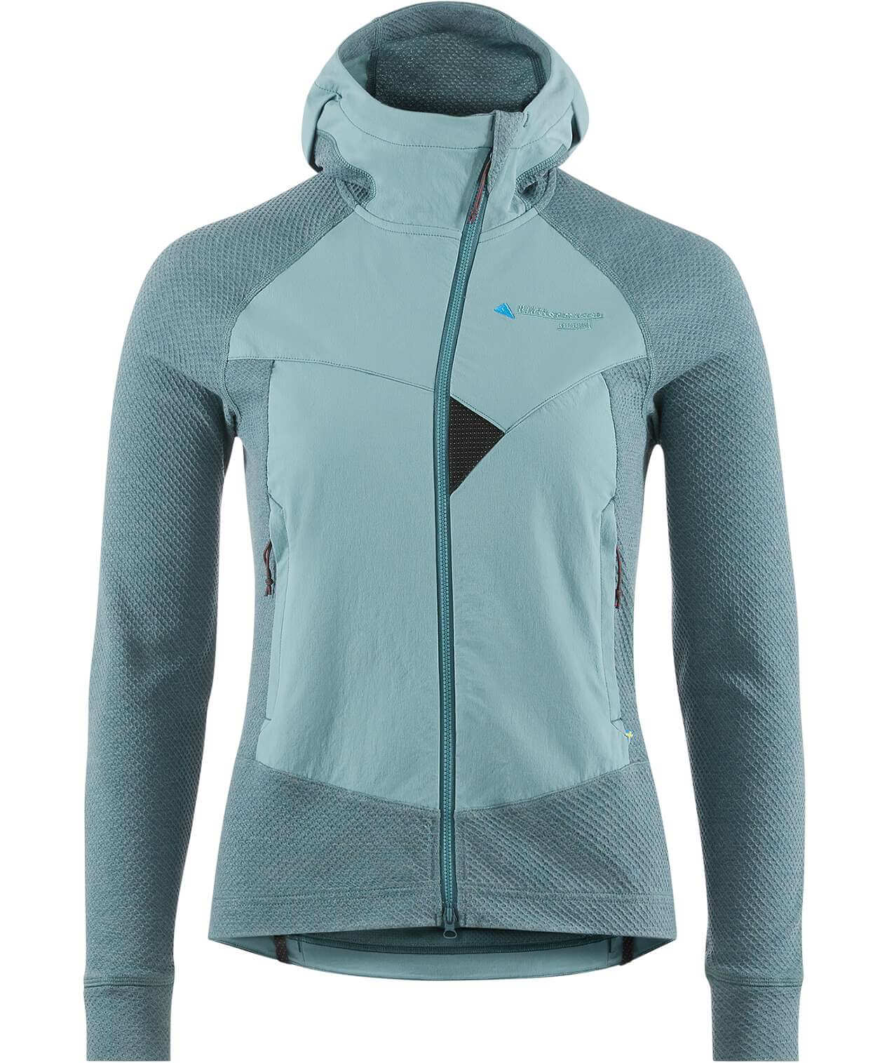 Hugin Zip Hoodie W's - Fleecetröja med vindtät front