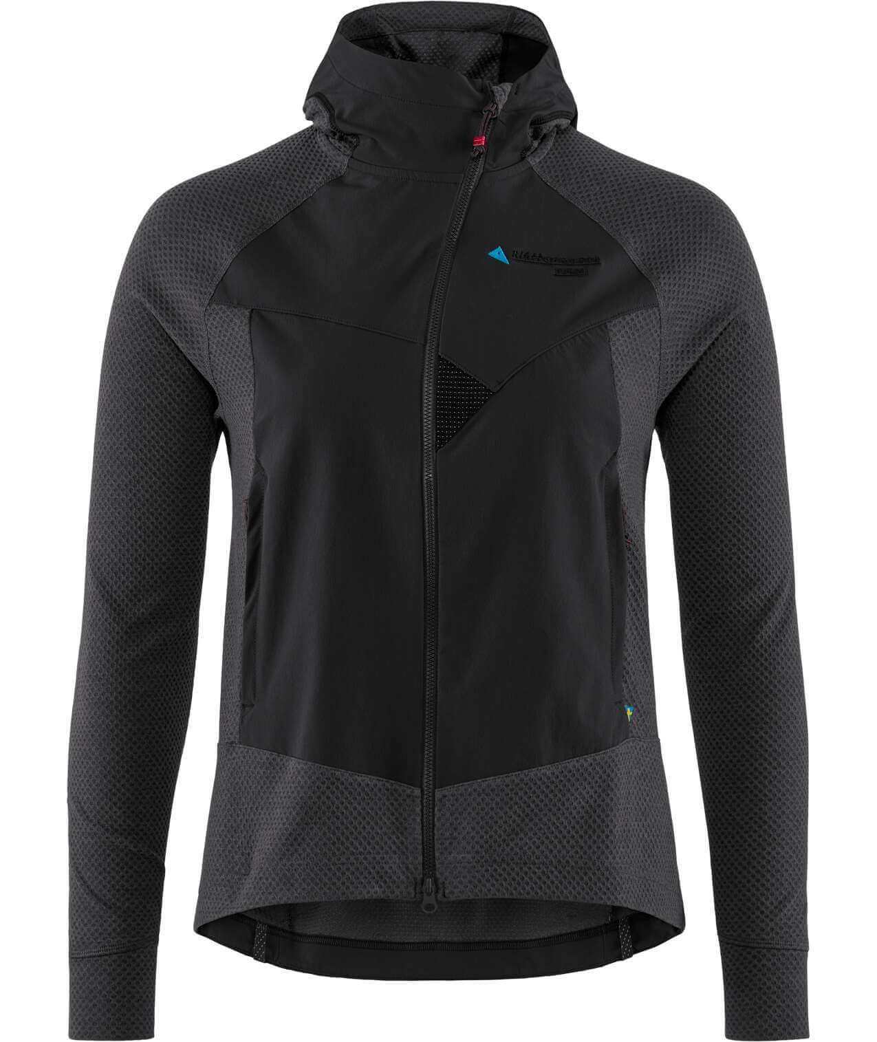 Hugin Zip Hoodie W's - Fleecetröja med vindtät front