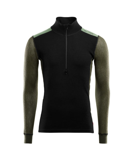 WoolNet Hybrid mockneck M's (Herr) - underställströja i merinoull