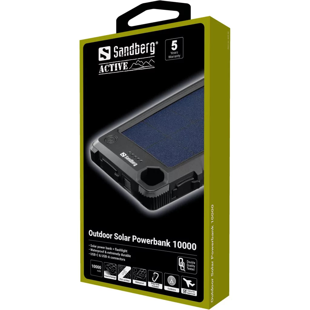 Outdoor Solar Powerbank 10000