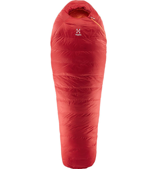 Ursus -2 Down, 205 cm, Rich Red, Sovsäck