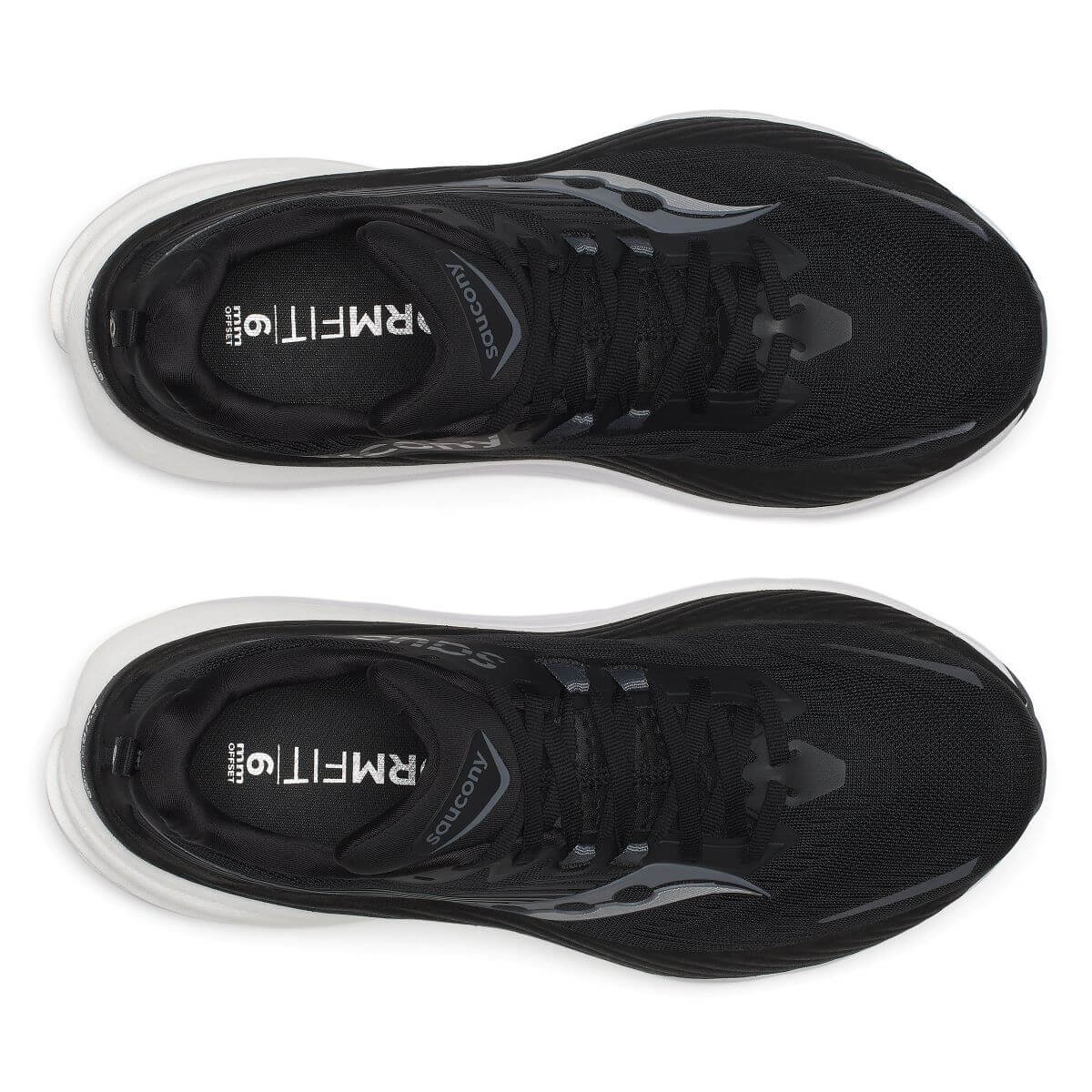 Hurricane 24 Herr, Black/Carbon - Stabil, väldämpad, löparsko