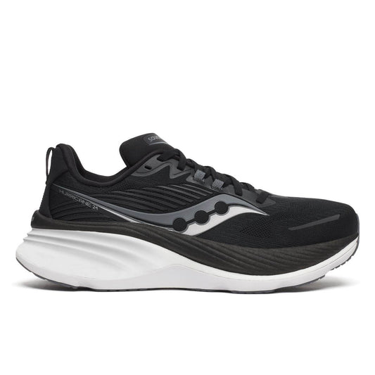 Hurricane 24 Herr, Black/Carbon - Stabil, väldämpad, löparsko