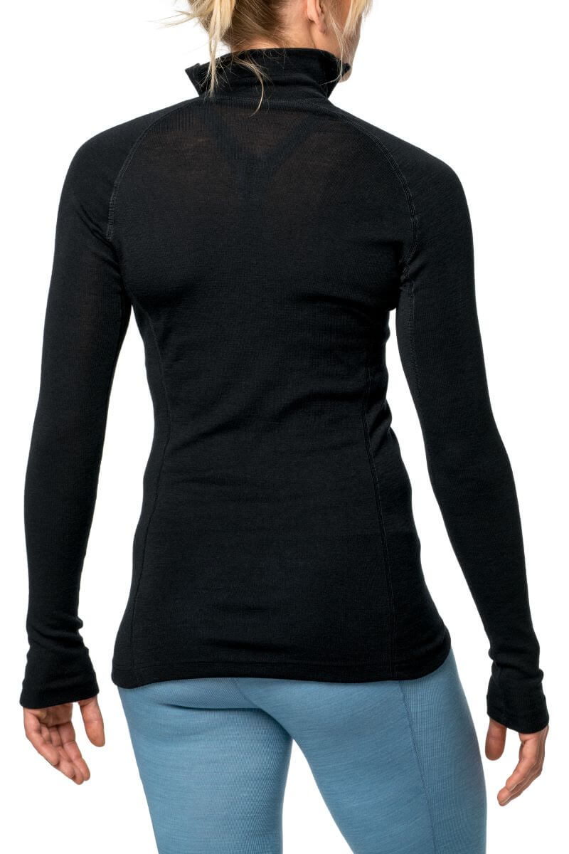 Zip Turtleneck LITE - underställströja i tunn merinoull