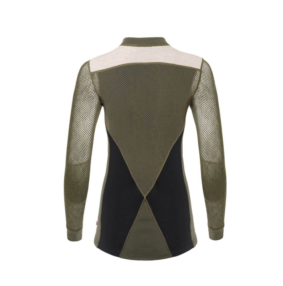 WoolNet Hybrid crewneck W's - Underställströja i merinoull med rund krage