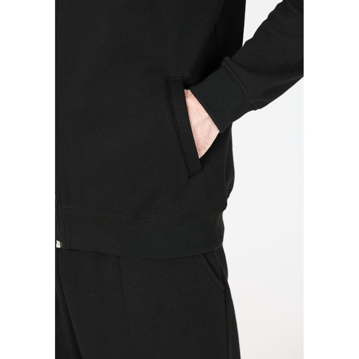 Pitt M Zip Sweatshirt - Herrtröja med dragkedja