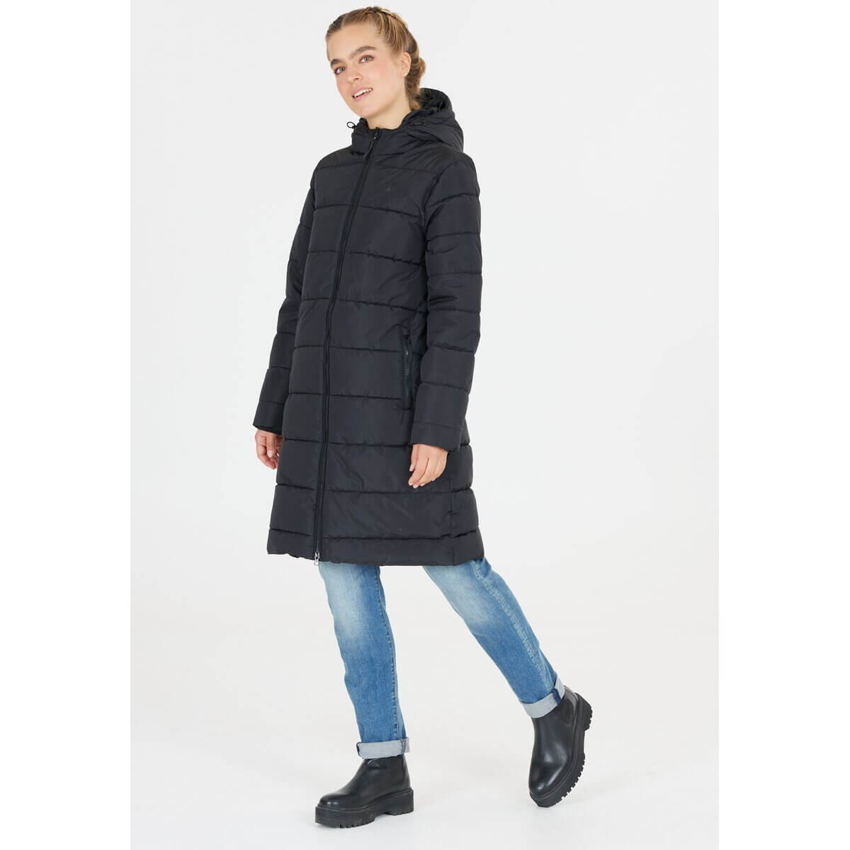 Amaret W Long Puffer Jacket - syntetfodrad parka