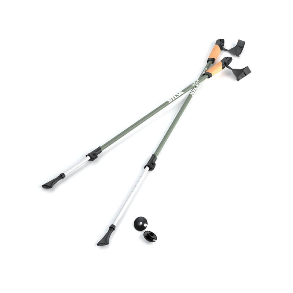 Walking poles aluminum cork - Stavar för promenad eller walking