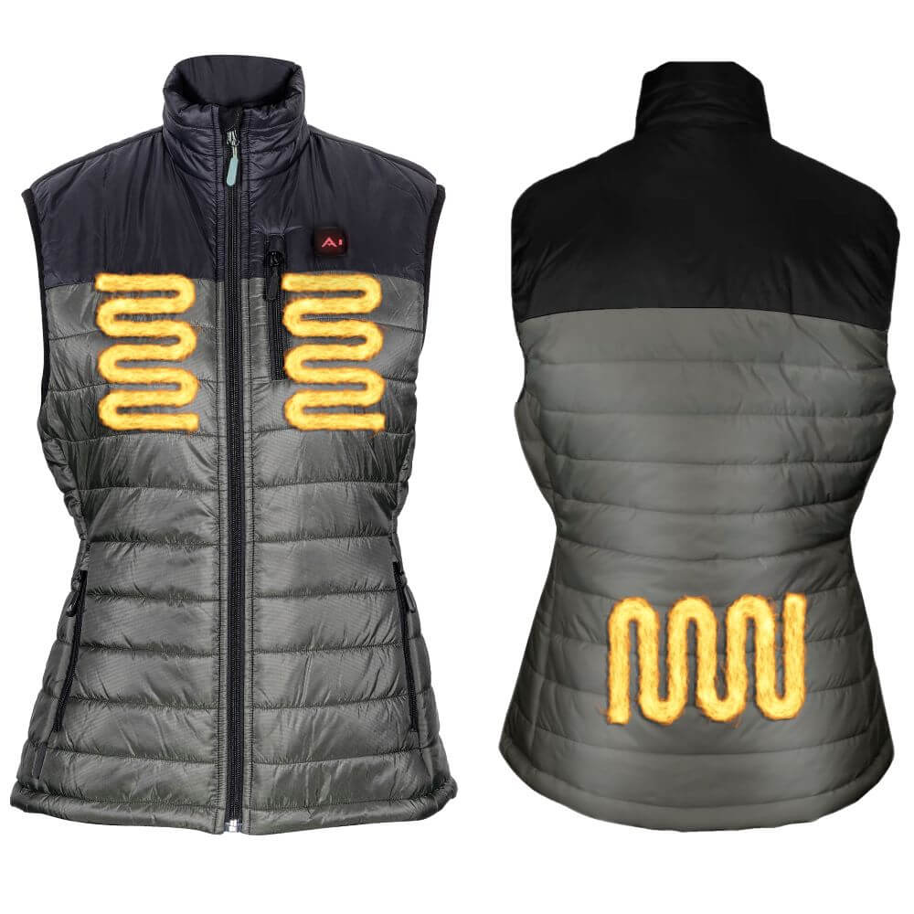 HEAT Puff Vest - Dunfri värmeväst dam