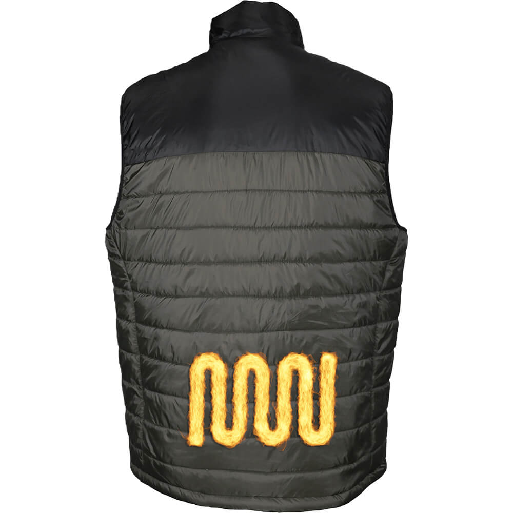 HEAT Puff Vest - Dunfri värmeväst Herr