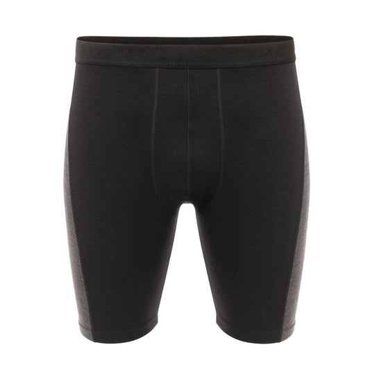 WarmWool shorts long w/windWool M's V2 - korta underställsbyxor i merinoull medmed vindskydd