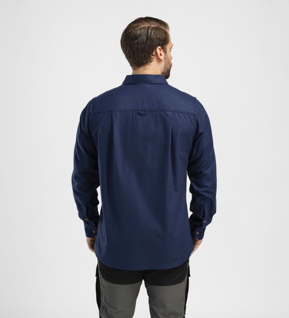 Leisurewool ReBorn Woolshirt M's (Herr) - Skjorta i återvunnen merinoull