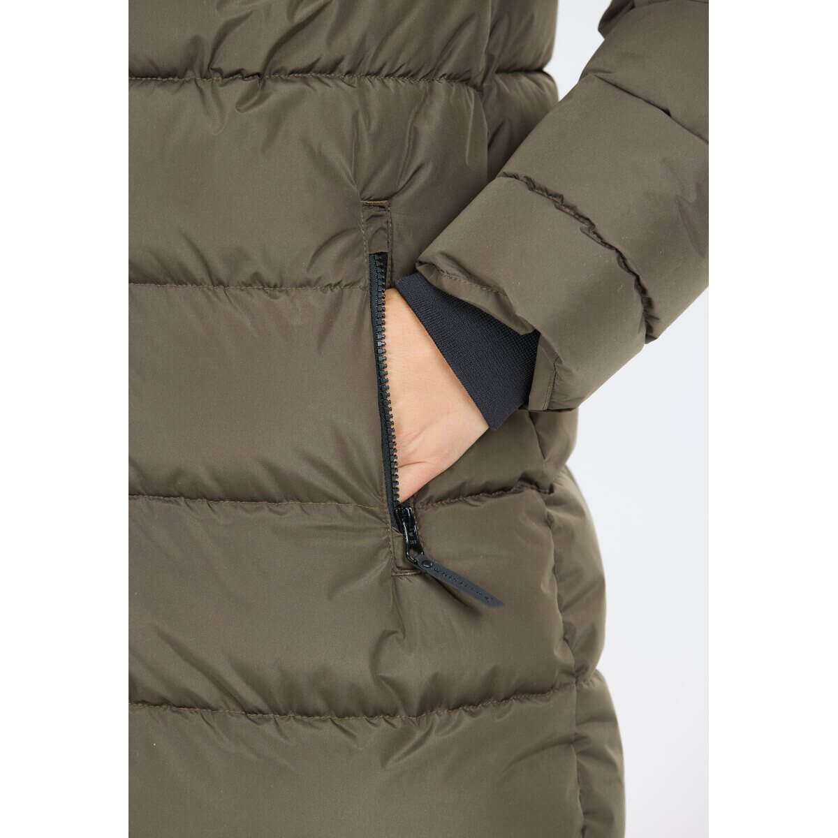 Amaret W Long Puffer Jacket - syntetfodrad parka