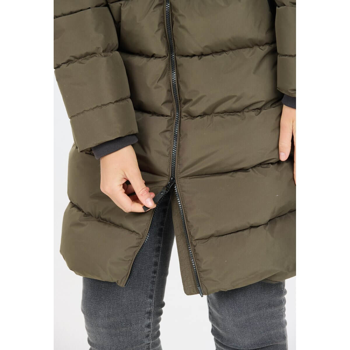 Amaret W Long Puffer Jacket - syntetfodrad parka