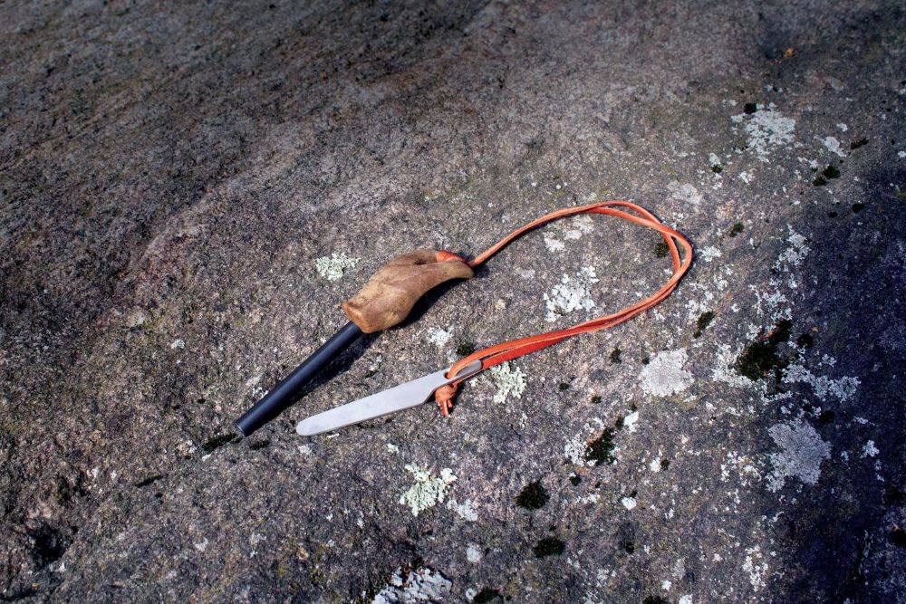 Firesteel 8, brown - Eldstål