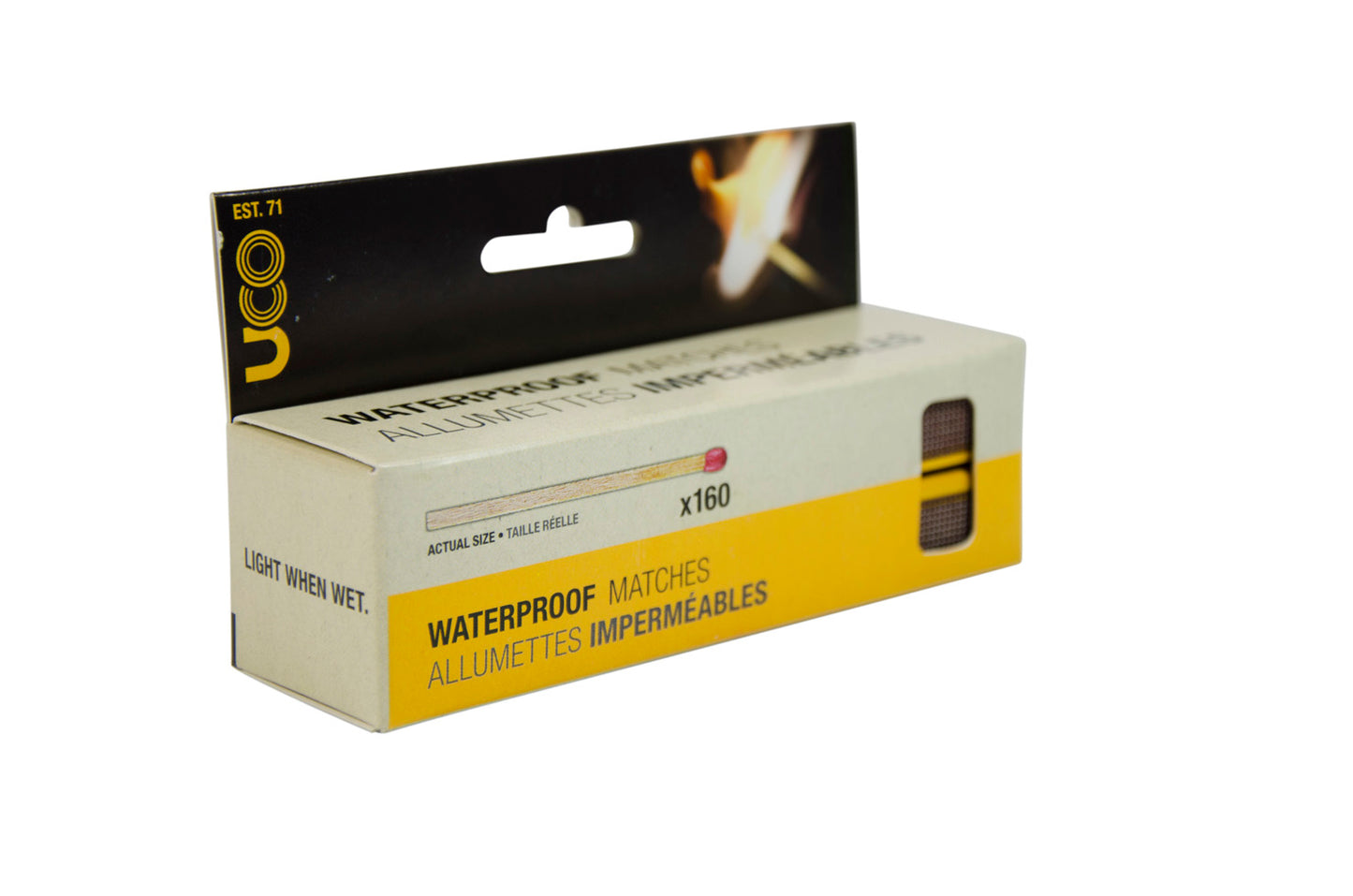 Waterproof Matches, 4-pack - vattentåliga tändstickor