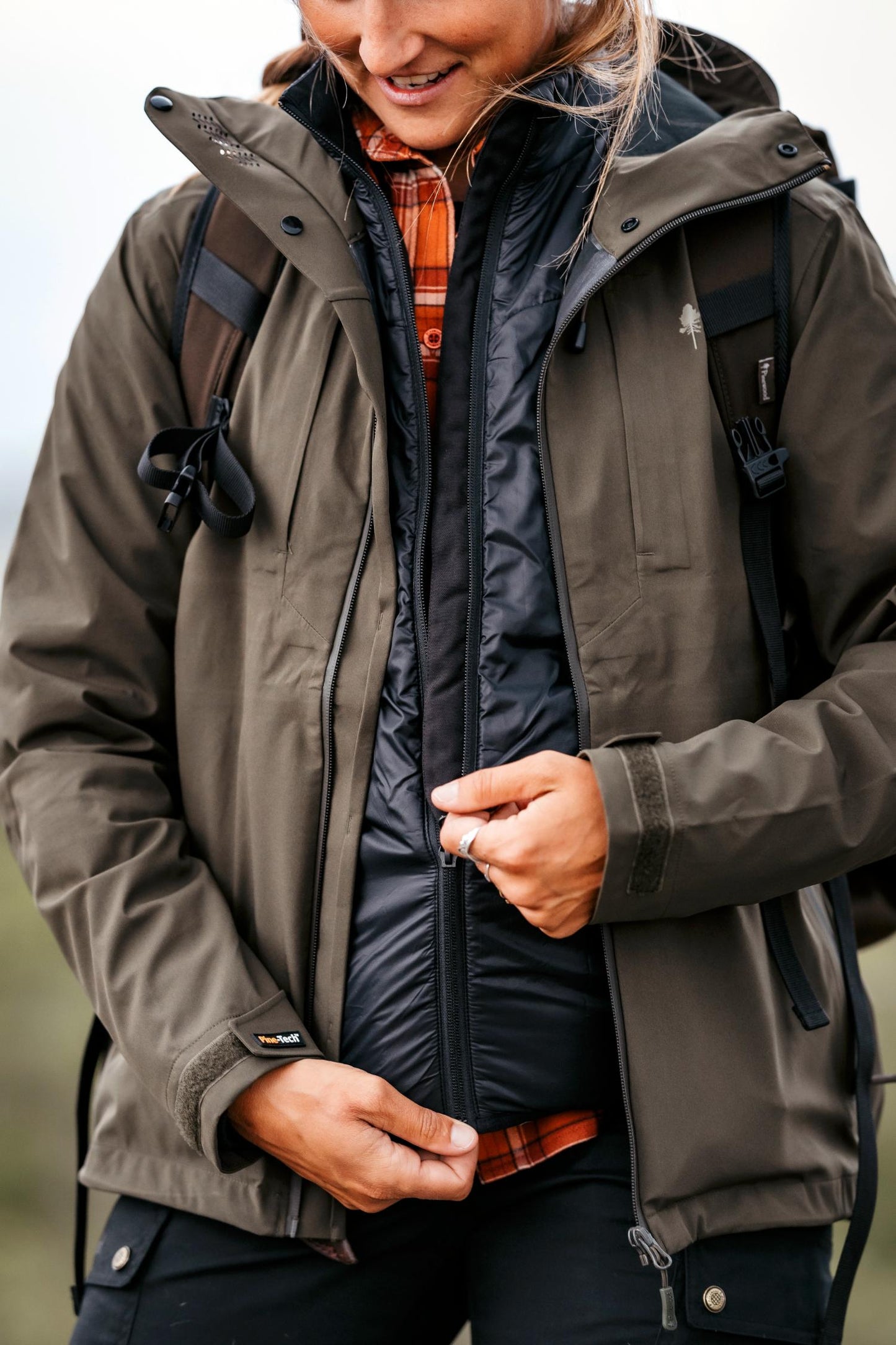 Wool Insulated Midlayer Jacka Dam - Lättviktsjacka för alla väderförhållanden