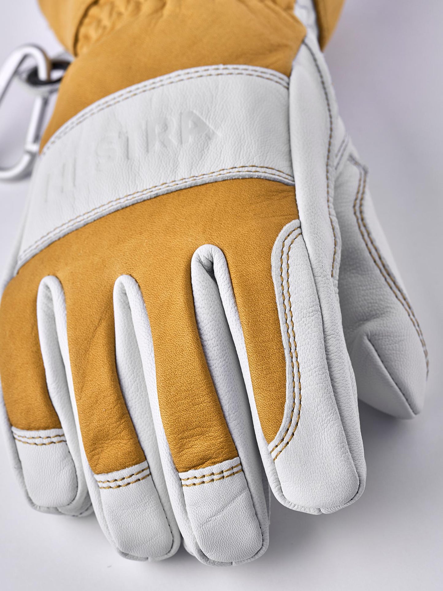 Fält Guide Glove - rejäl friluftshandske i skinn med foder av ull