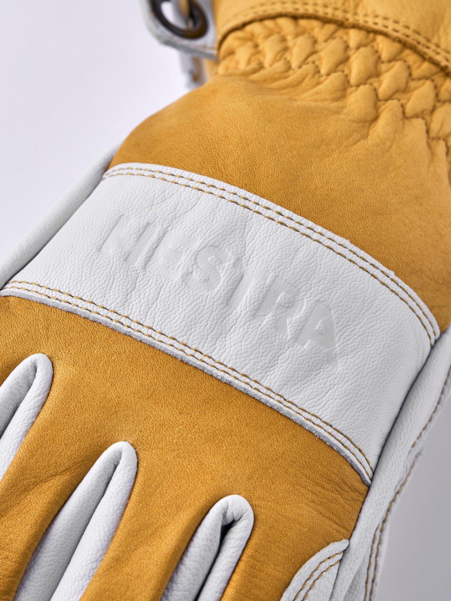 Fält Guide Glove - rejäl friluftshandske i skinn med foder av ull
